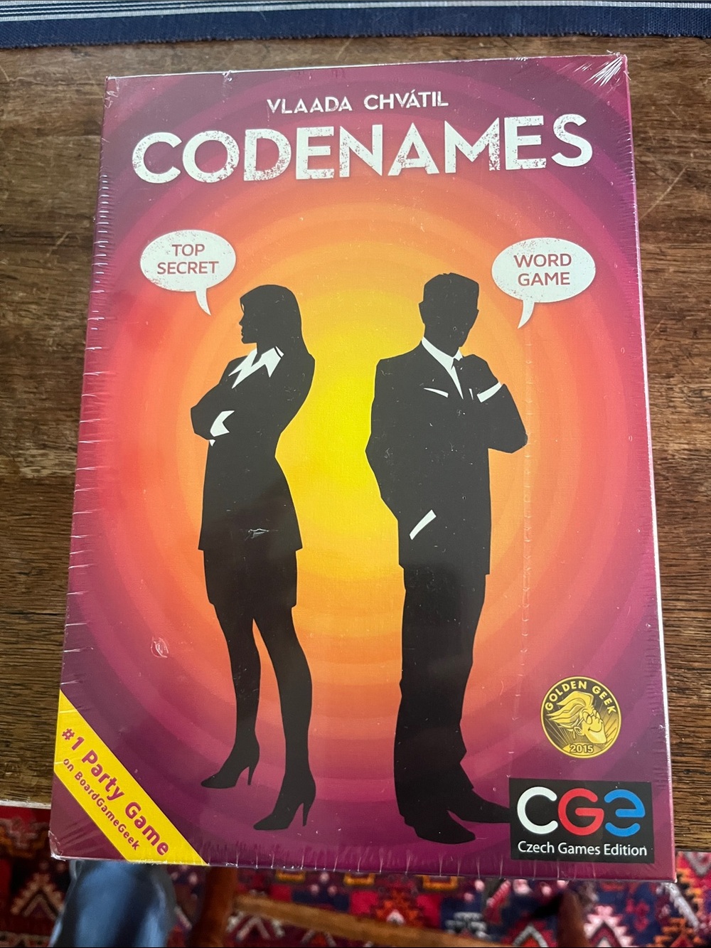 Codenames Party Word Game –  New unopened/plastic seal - Czech Games Edition